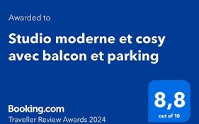 Studio Moderne Et Cosy Avec Balcon Et Parking
