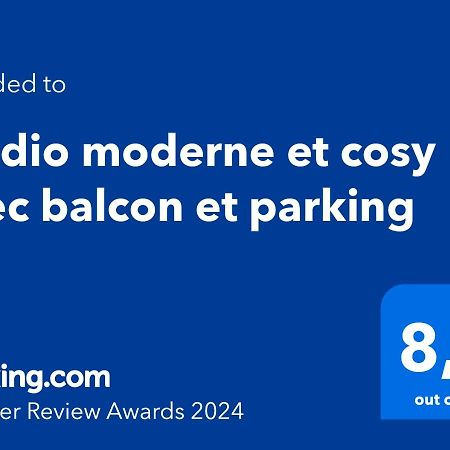Ferienwohnung Studio Moderne Et Cosy Avec Balcon Et Parking Périgueux Exterior foto