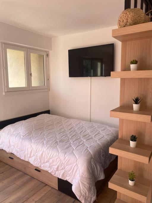 Ferienwohnung Studio Moderne Et Cosy Avec Balcon Et Parking Périgueux Exterior foto